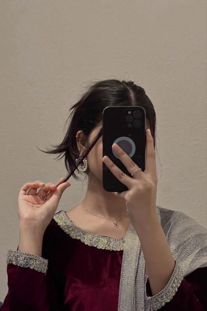 Hidden Face DP for Girls 
