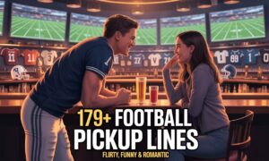 179+ Football Pickup Lines & Rizz - Flirty, Funny and Romantic