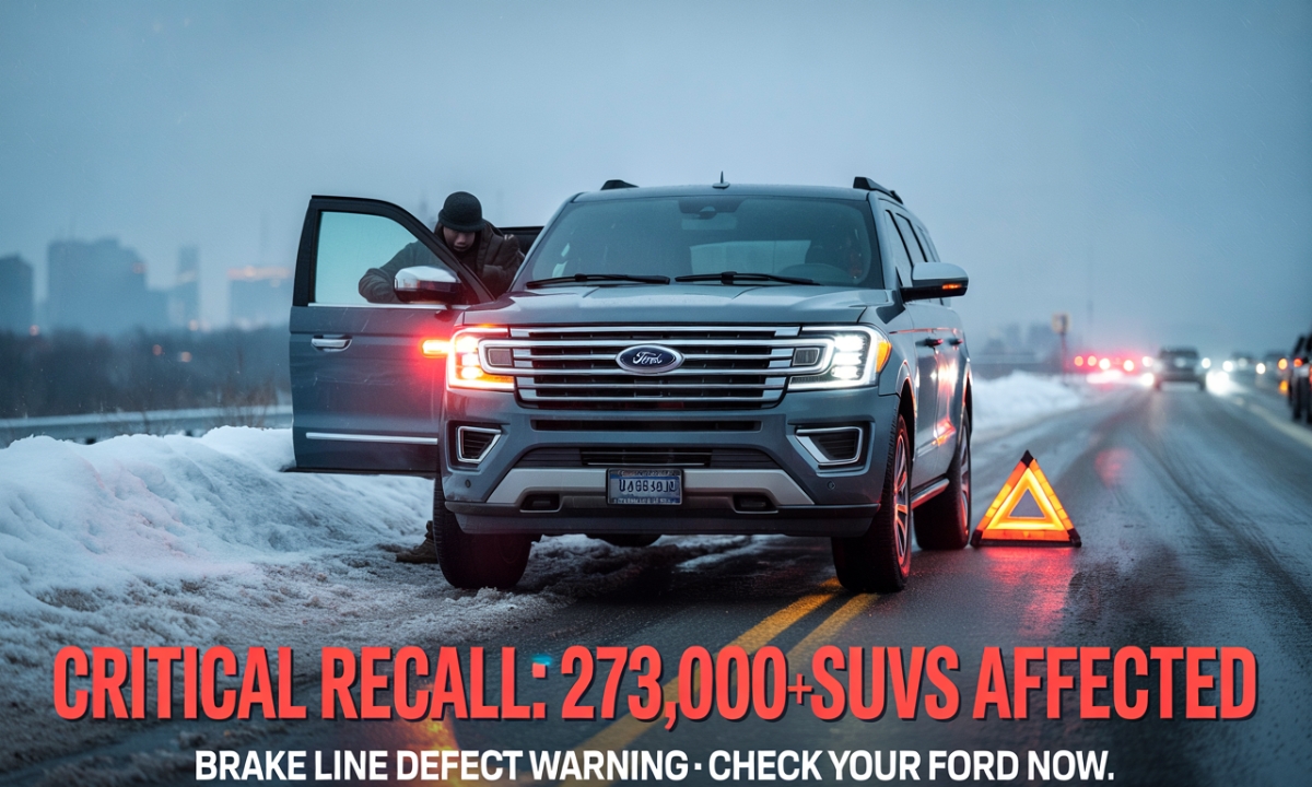 Ford Recall Impacts Over 273000 SUVs Due to Brake Line Defect