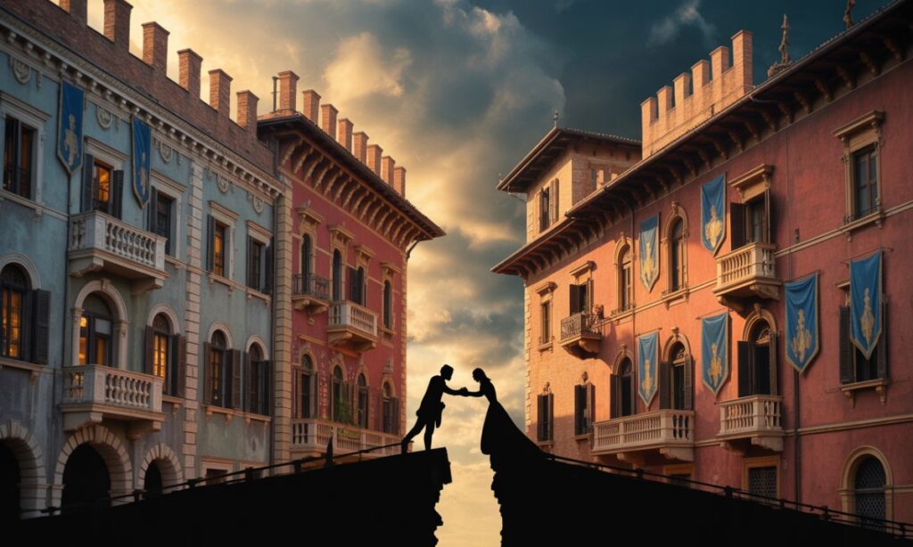 How Do The Montague And Capulet Families Contribute To The Catastrophe In Romeo And Juliet?
