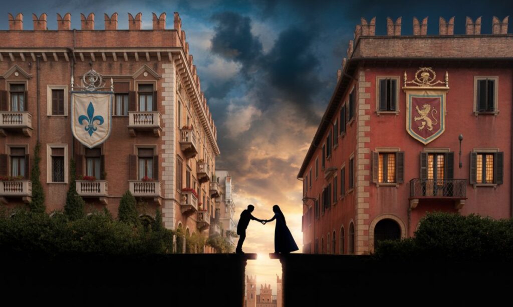 How Do The Montague And Capulet Families Contribute To The Catastrophe In Romeo And Juliet?