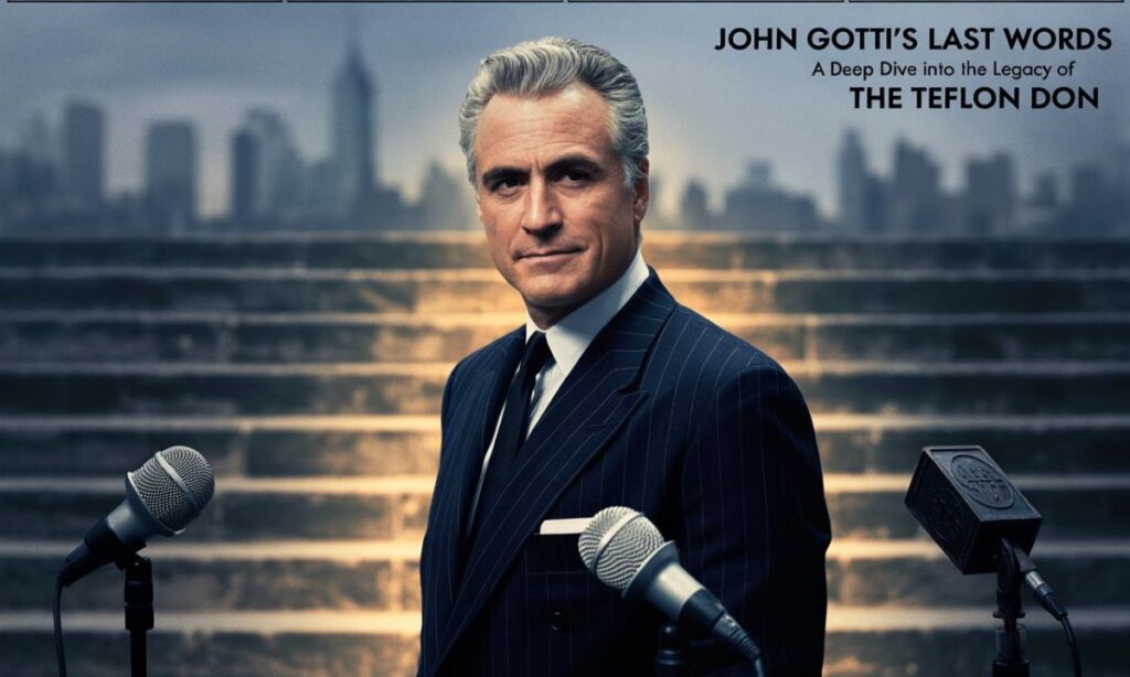 John Gotti’s Last Words: A Deep Dive Into The Legacy Of The Teflon Don