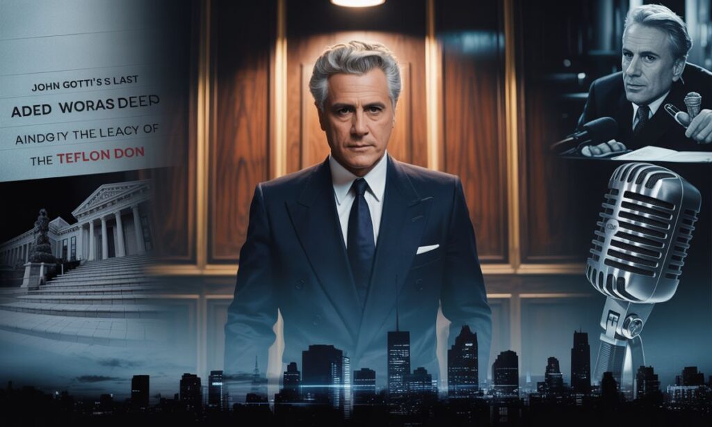 John Gotti’s Last Words: A Deep Dive Into The Legacy Of The Teflon Don