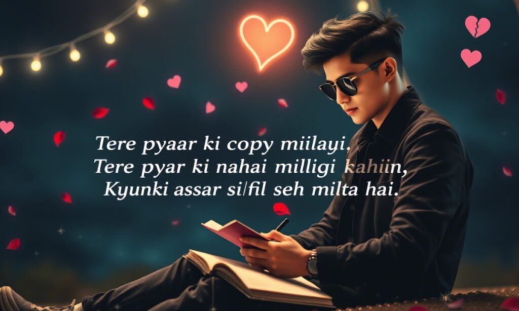 Latest 175+ Stylish Shayari प्यार English 2 Line –  2025