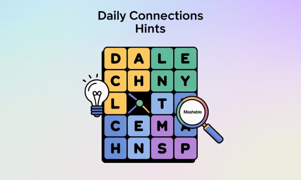 Mashable Connection Hint Today– Daily Hints & Answers 
