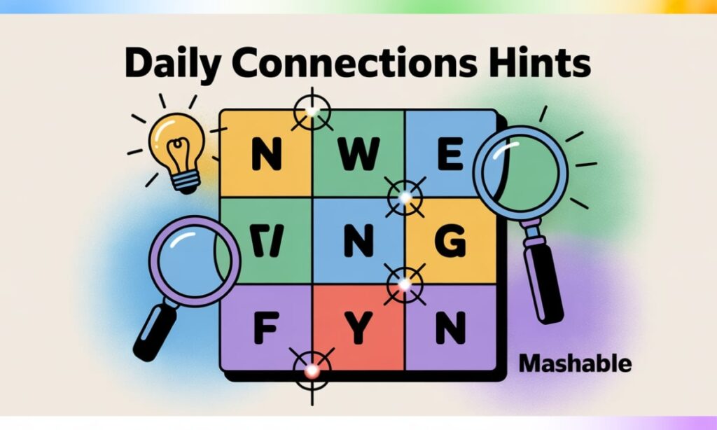 Mashable-Connection-Hint-Today–-Daily-Hints-Answers