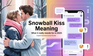 Snowball Kiss Meaning – What It Really Stands For in Text 2025